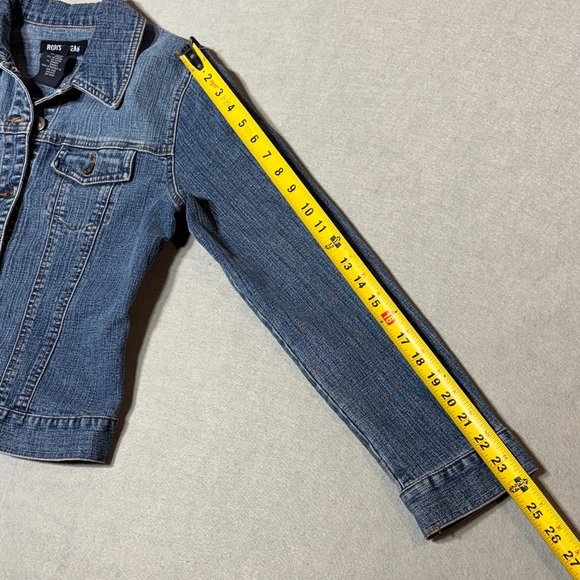 Roots Denim Blue Jean Jacket - Picture 12 of 12
